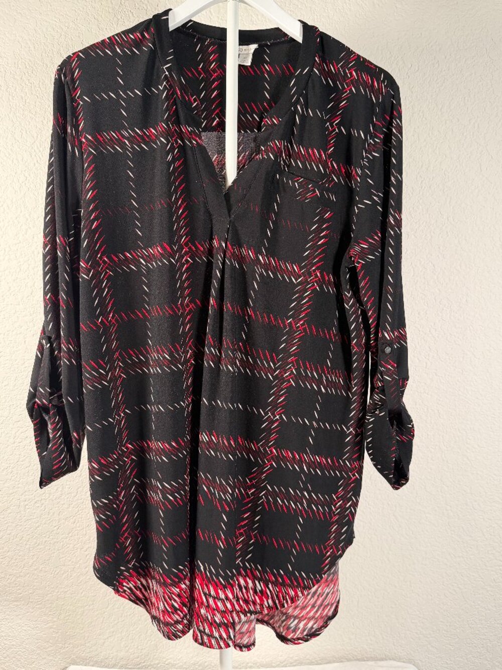 Plaid Tunic